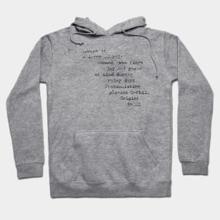 Pluviophile Shirt Hoodie